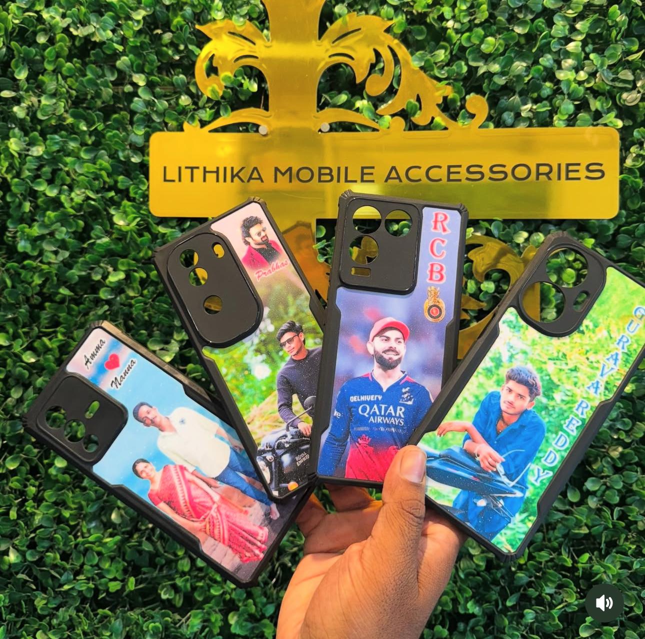 customized crystal pouch